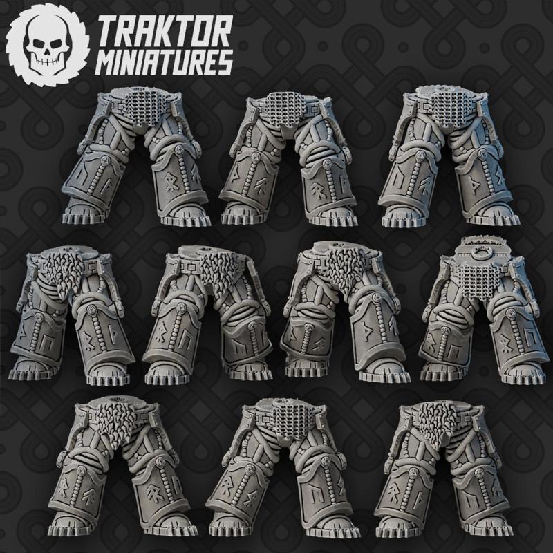 Jomsviking Huskarlar Runic Legs