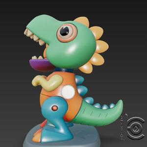 Dino Bop - Toy Robot Raptor