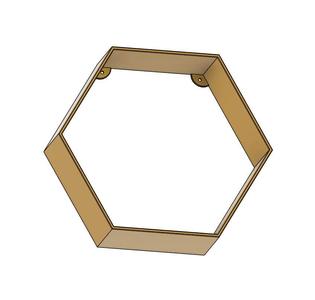 Hexa shelf