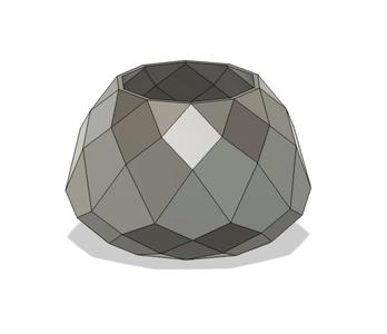 Geometric plant pot, vase