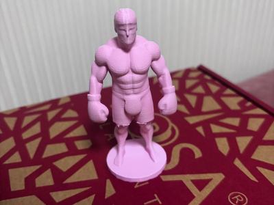 Boxer man figurine