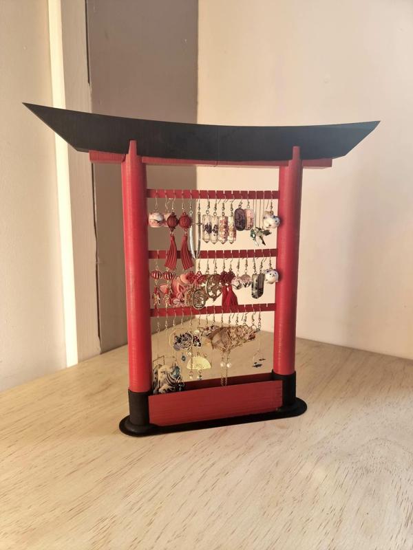 Japanese Torii jewelry holder