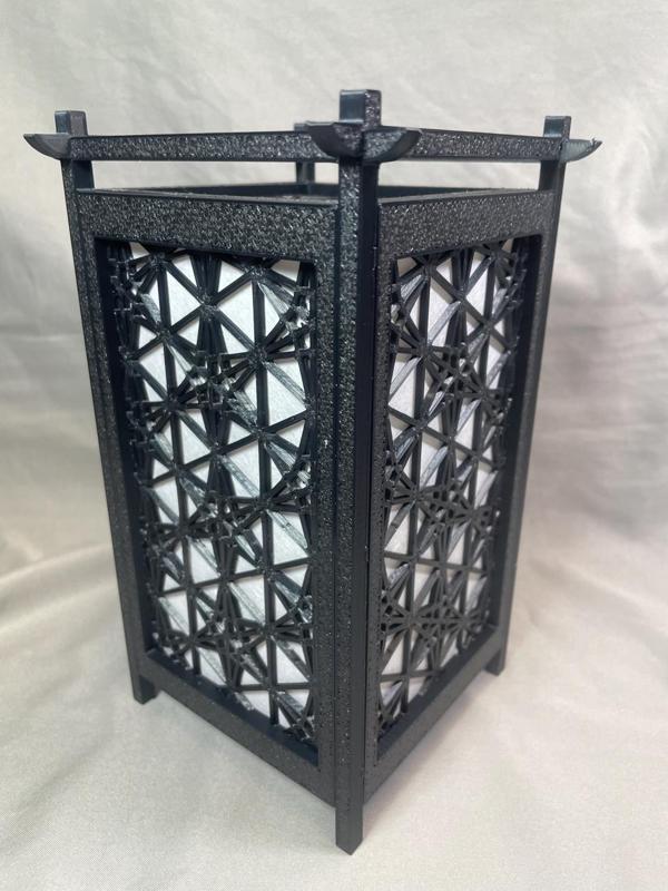 Kumiko Japanese Shoji Lantern - Kasane-Rindou