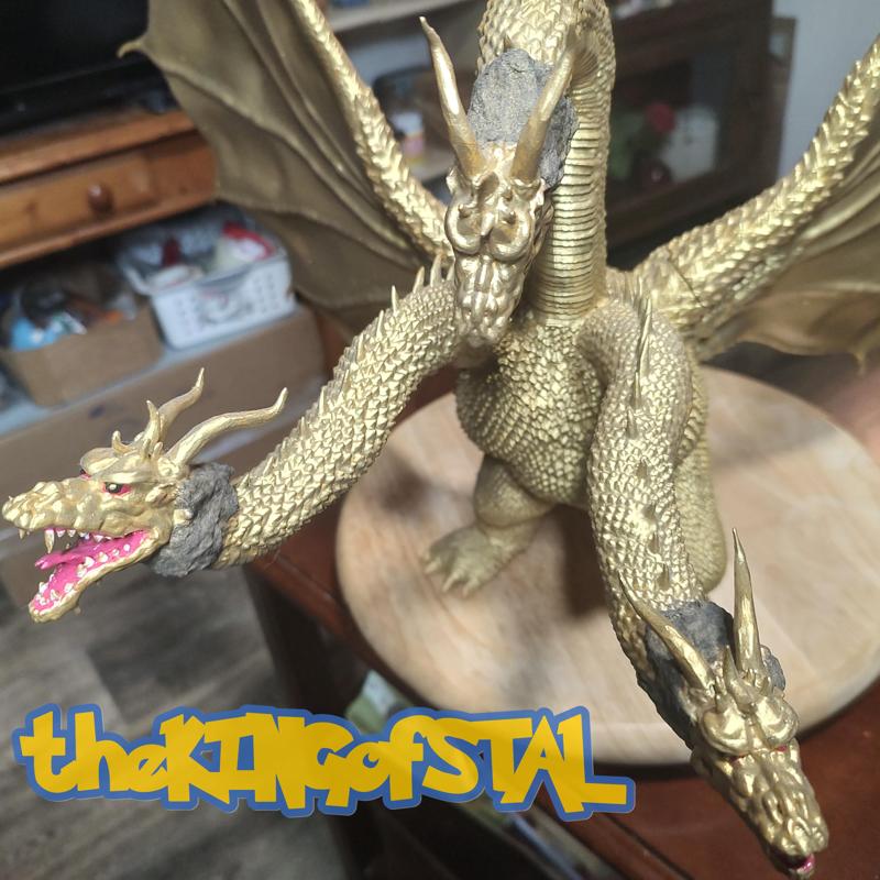 ⚡ GHIDORAH ⚡ 1964 SHOWA GODZILLA KAIJU KING KONG MOTHRA MONSTERVERSE HIGH POLY