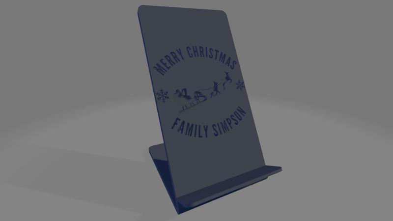 Simpson Family Christmas Phone Stand – The Perfect Holiday Gift!