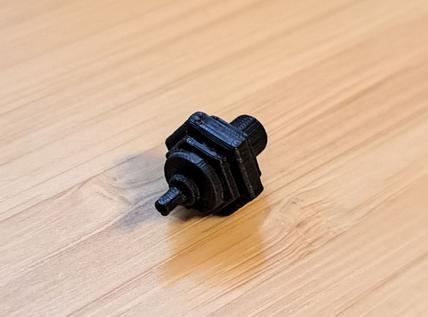 LG Magic Remote wheel axle replacement for FDM print