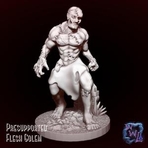 Flesh Golem  |  Presupported