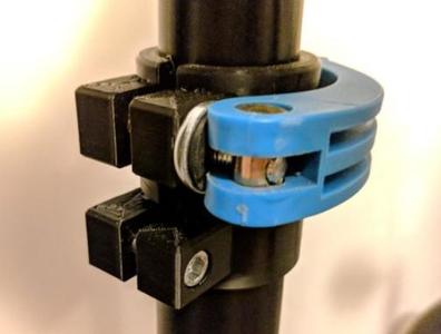 Bike stand replacement main tube joint