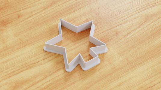Christmas Star Cookie Cutter (Multiple Sizes Available)