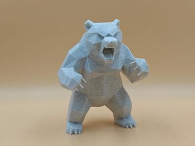 Low Poly Grizzy Bear (Grumble)