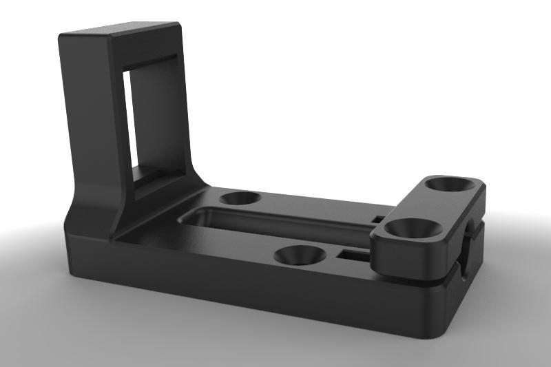 Skadis Keystone holder with cable strain relief