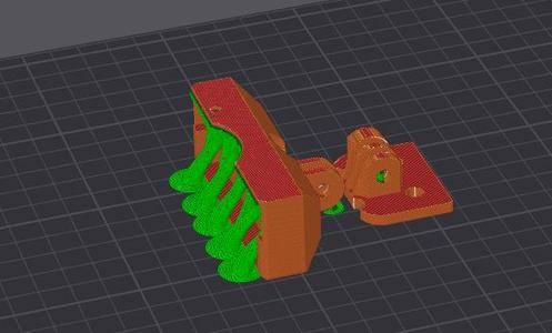 Mintion laser camera camera mounting bracket (printed version)