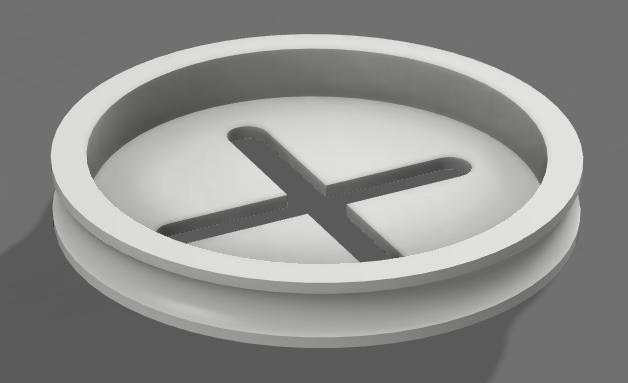 Optical fiber spool support