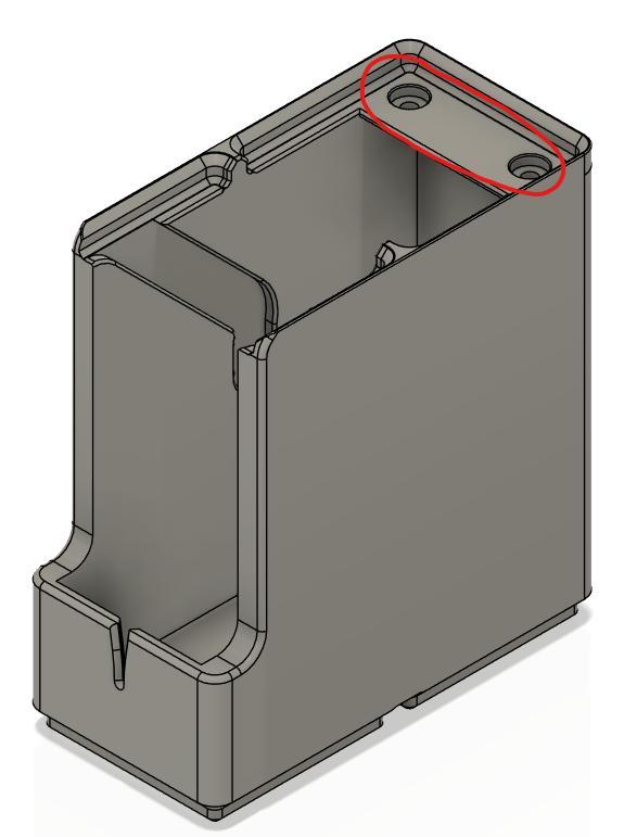 Gridfinity Stackable Wire Spool Holder - w/ top magnets