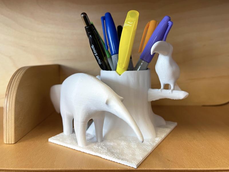 Rainforest pen holder v2