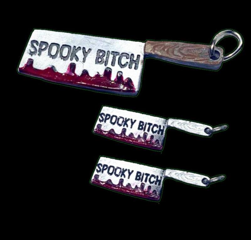 Goth Jewelry Bloody Knife