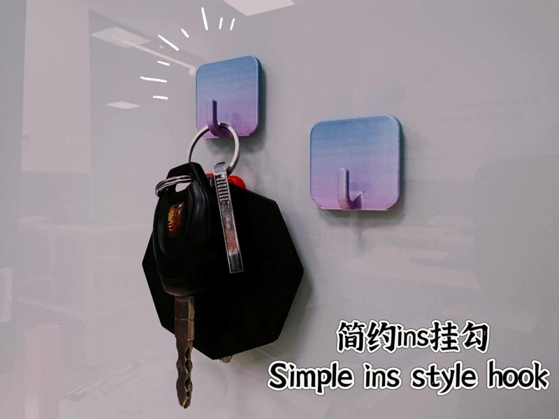 简约ins挂钩 - Simple ins style hook