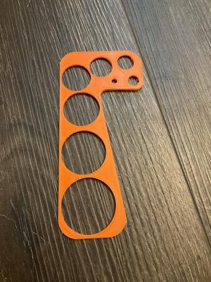 Stencil with circles