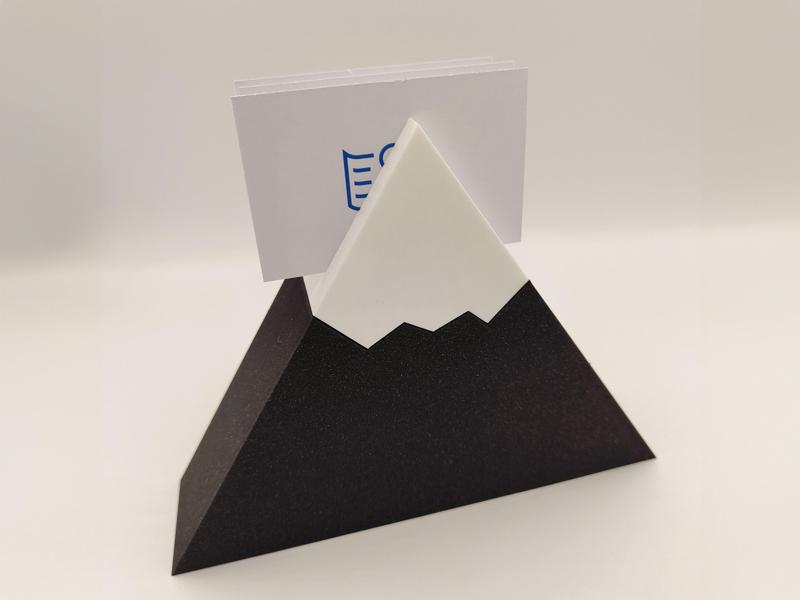 Mountain Business Cards Holder (Free edition)