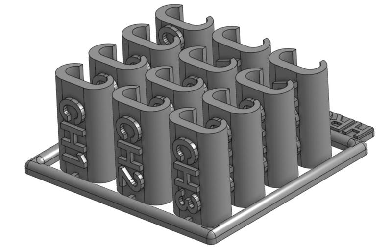 Servo Channel Tag Kit Card