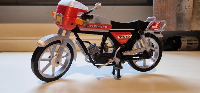 Zundapp KS(GTS)50 year 1981 water-cooled Designer Ed van der Heijden