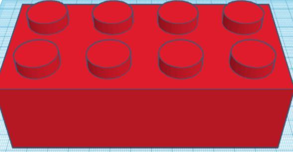 Giant 2X4 Lego Brick