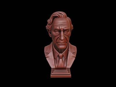 Bertrand Russell Bust