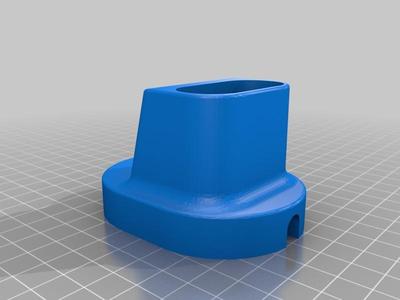 Apple watch dock with hole