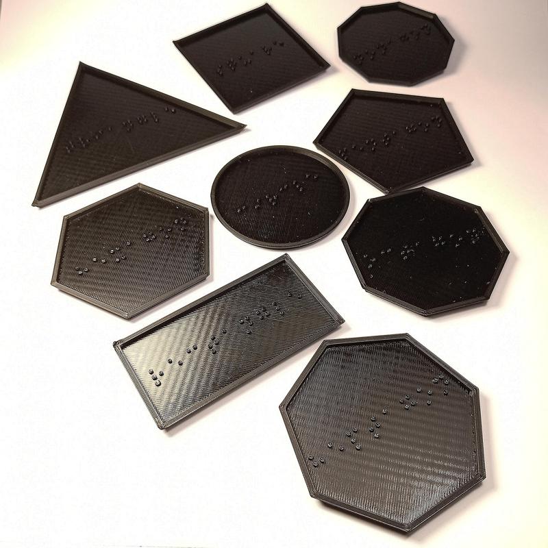 Braille Geometric Shapes