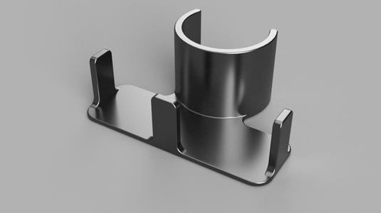 Mount for pulse counter