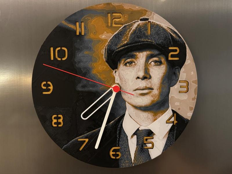 wall / desk clock Tommy Shelby