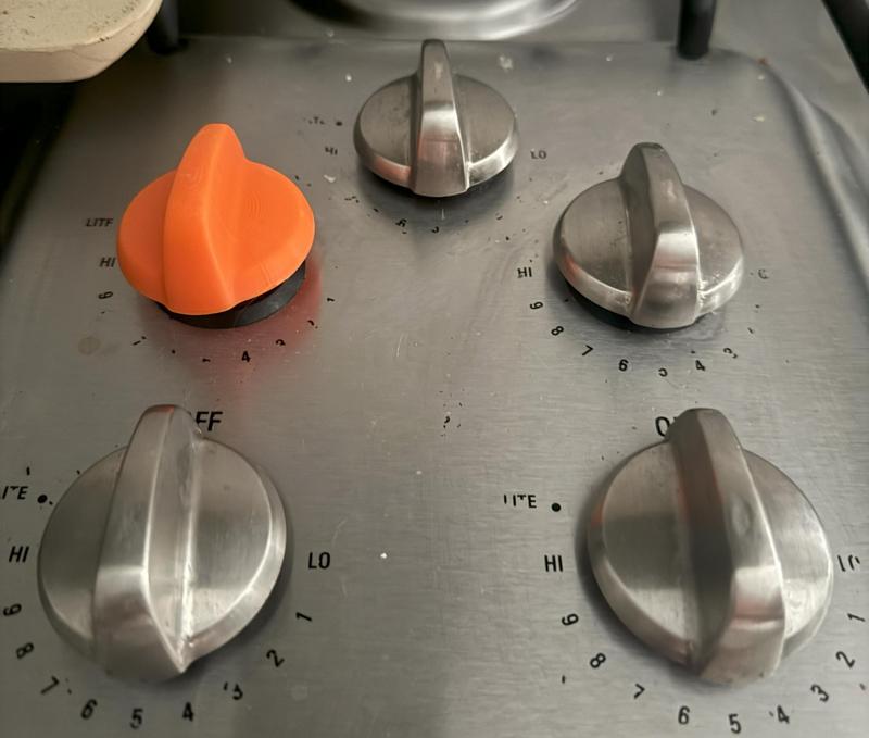 GE Stove top knob