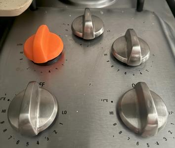 GE Stove top knob