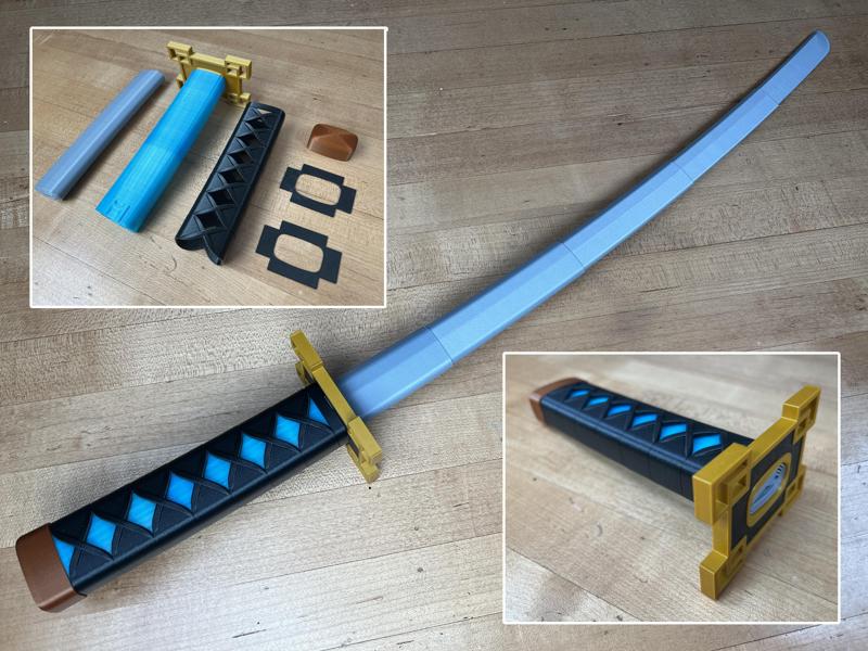 Muichiro's Multi-Part Collapsing Katana