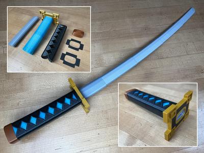 Muichiro's Multi-Part Collapsing Katana