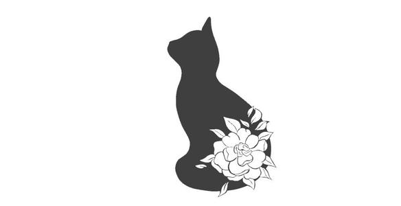 floral cat