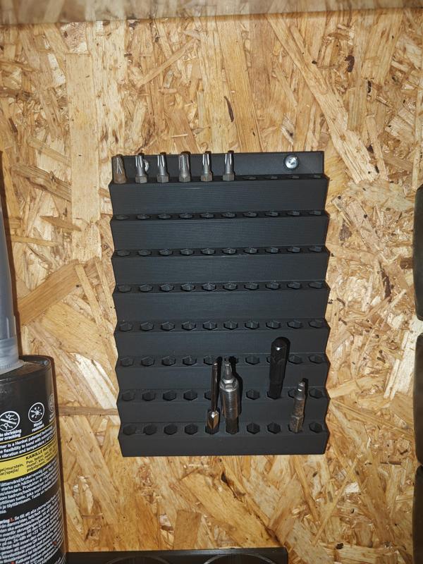 Bits wall mount. rack