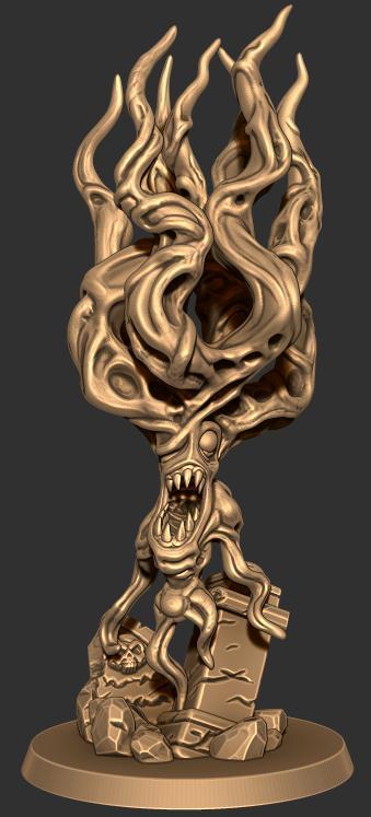 Ectomorph Monster Figure - The Filthy Soul (sample)