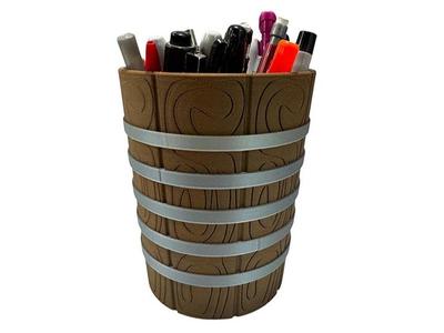 Barrel Pencil Holder