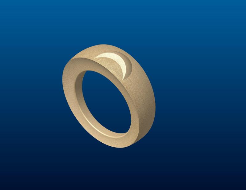 Moon Ring | Dune Ring