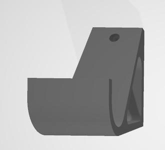 Chunky bracket for kraft paper roll