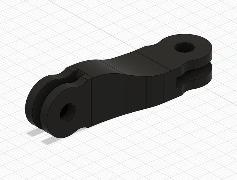 GoPro extension with directional change