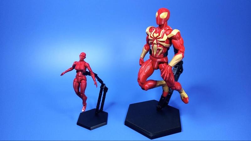 3D ZIPGUY UNIVERSAL ACTION FIGURE  STAND VER. 2.0