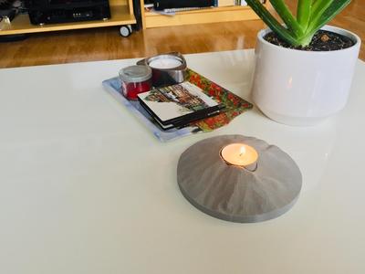 Mount St. Helens Tealight Holder