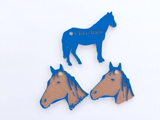 Horse Keyring