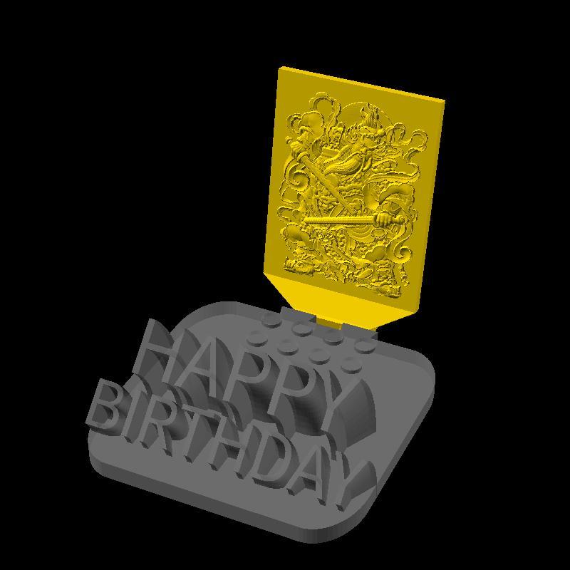 Phone Stand Door Guardian Qin Qiong