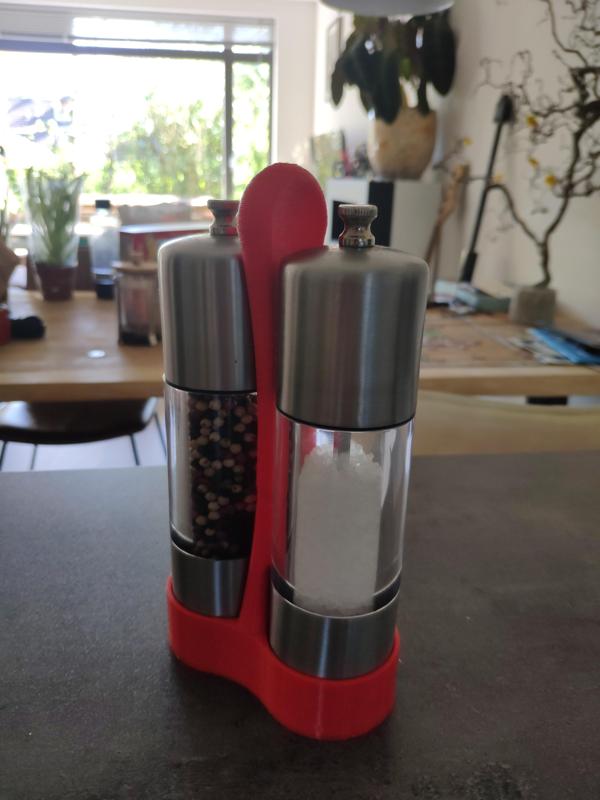 Peper and salt holder