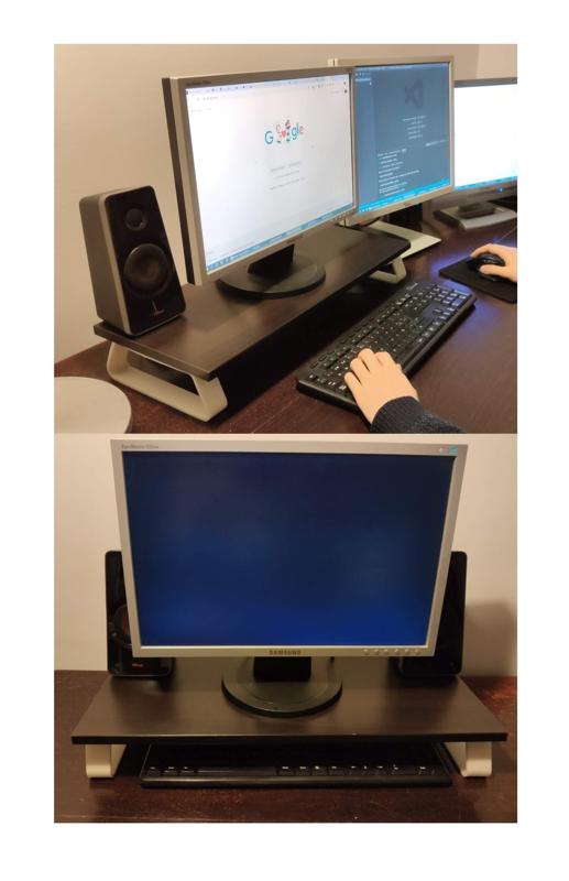 Pata para soporte monitor // Monitor stand leg