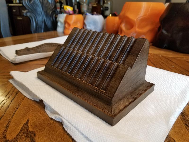 Cologne/perfume sample holder