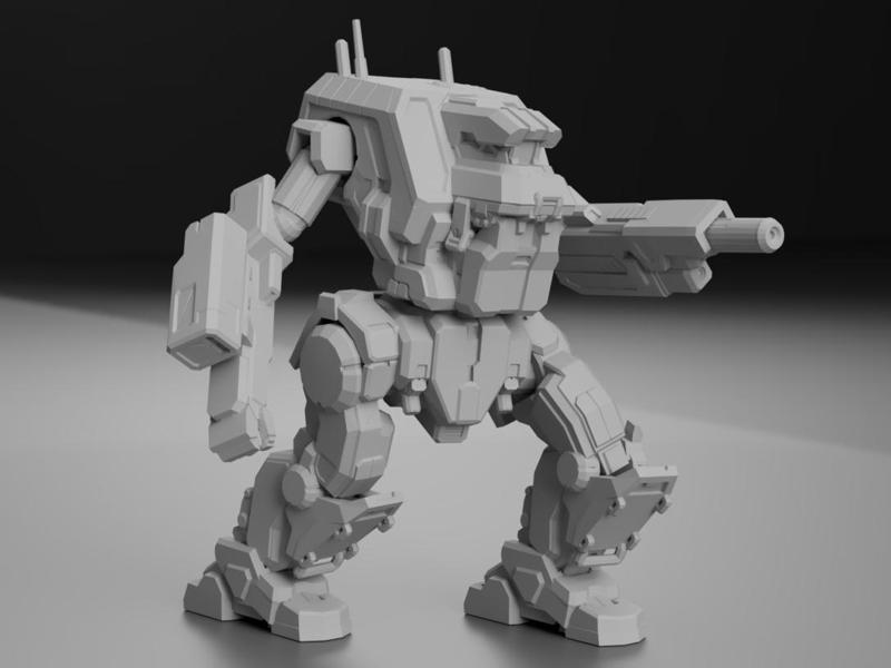 Ice Ferret Prime, AKA Fenris for Battletech